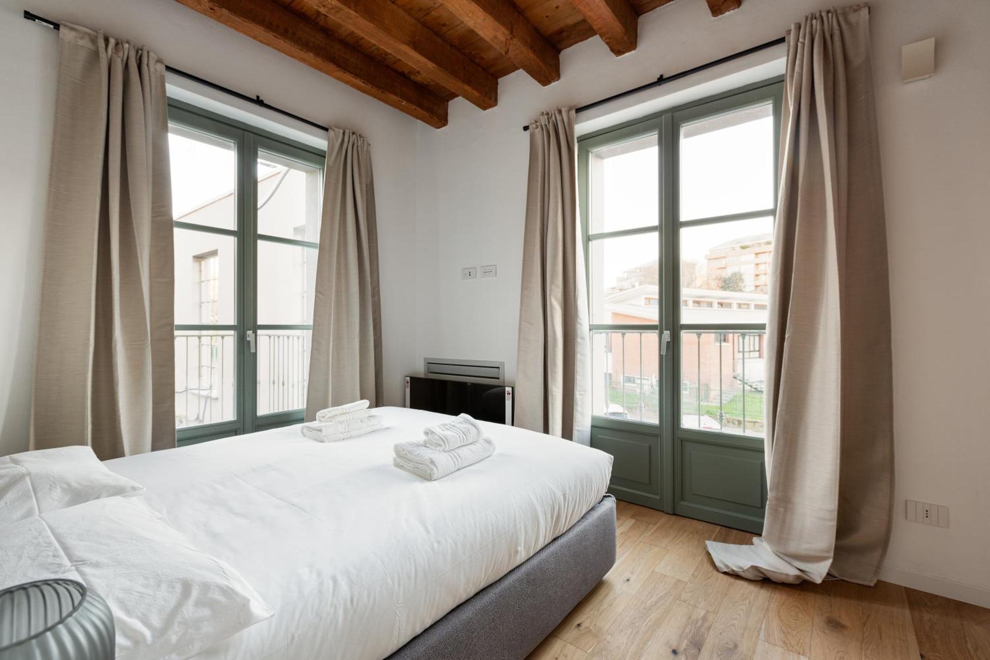 Modern Apartment In Milan With Balcony Milão Exterior foto
